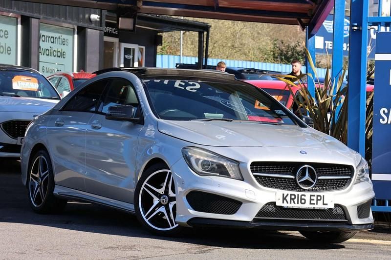 Used Mercedes CLA220 AMG 177 HP (130 kW) 2016 Silver Sedan