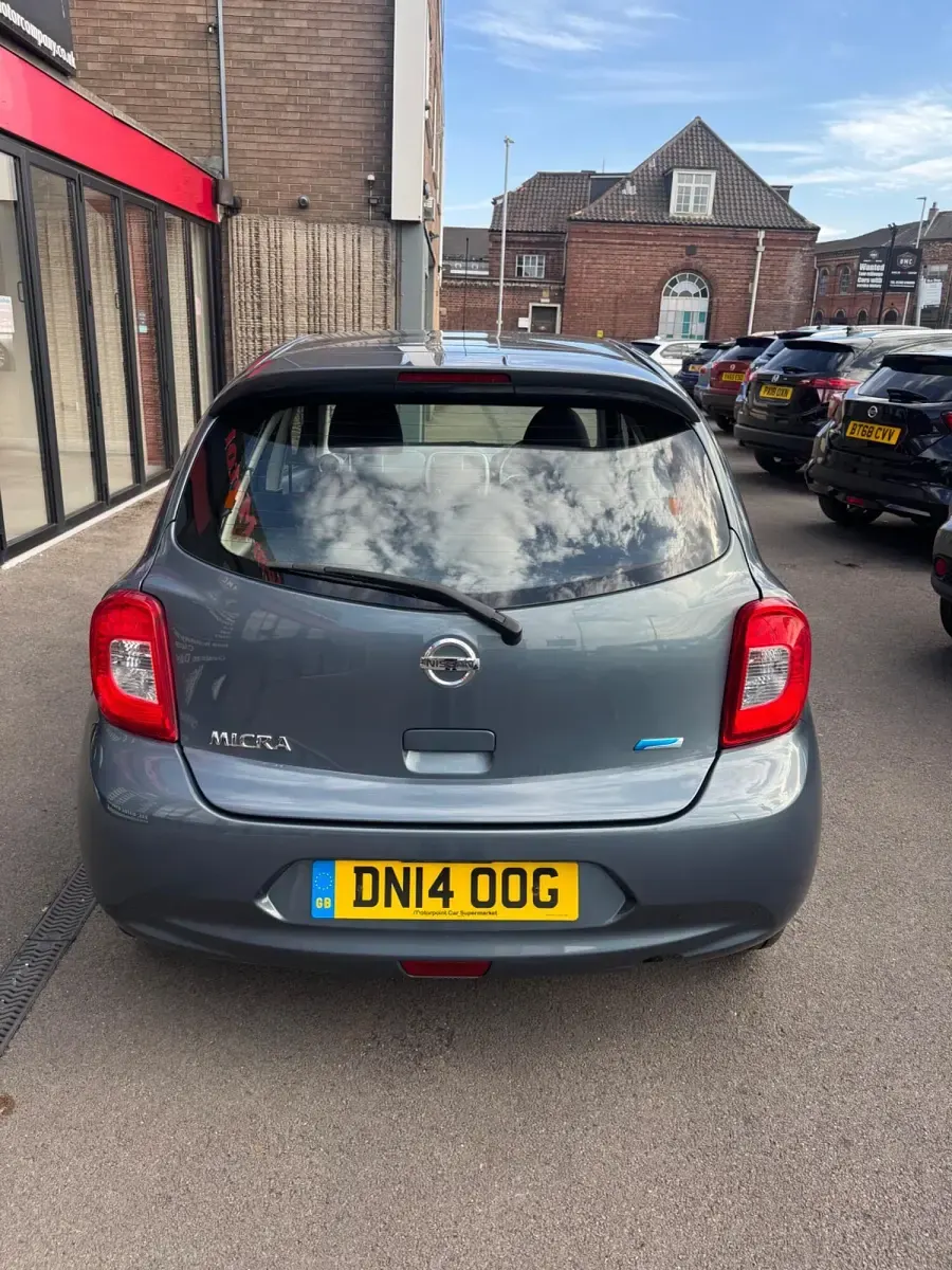 Used Nissan Micra Acenta 80 HP (58 kW) 2014 Grey Hatchback