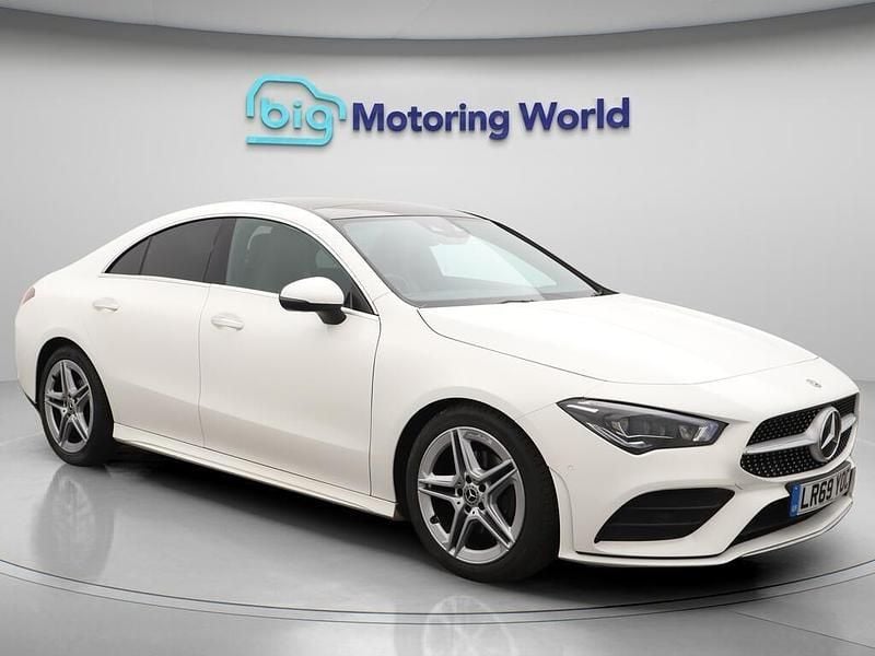 White Used 2019 Mercedes CLA180 AMG Line Premium Plus Sedan | £18,500 (Fair price) - Image 1/4