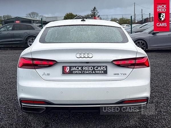 Used Audi A5 Sport 190 HP (139 kW) 2021 White Coupe