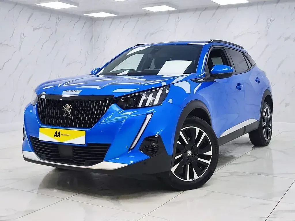 Used Peugeot 2008 GT-line 130 HP (95 kW) 2020 Blue SUV