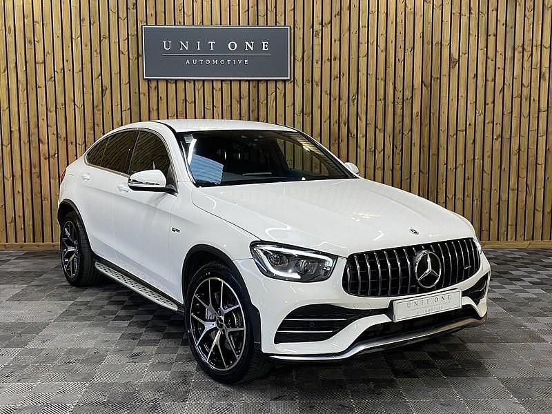 Used Mercedes GLC43 AMG Premium 390 HP (286 kW) 2021 White Coupe