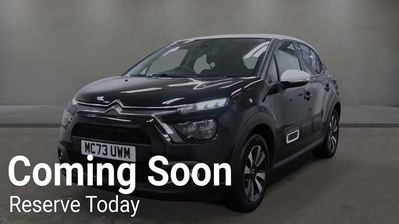 Used Citroën C3 PureTech 83 HP (61 kW) 2023 Black Hatchback