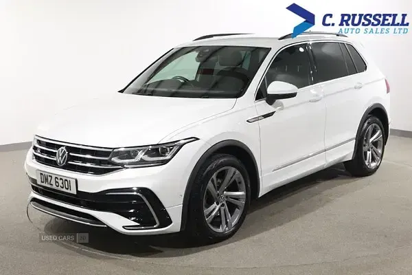 Used VW Tiguan R-line Edition 150 HP (110 kW) 2024 White SUV