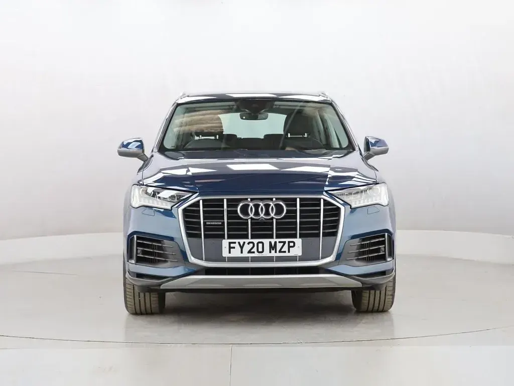 Used Audi Q7 Sport 340 HP (250 kW) 2020 Blue SUV