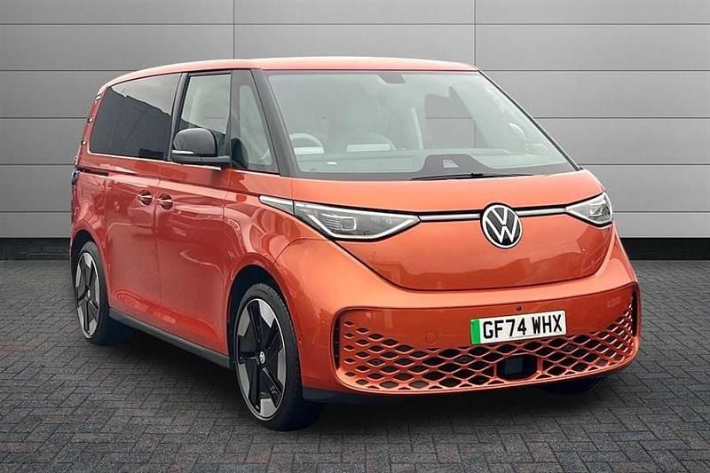 Energetic orange Used 2024 VW ID. Buzz Pro MPV | £44,495 - Image 1/4