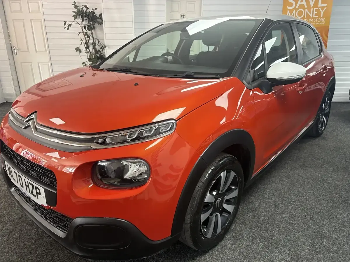 Used Citroën C3 Feel 2020 Orange Hatchback