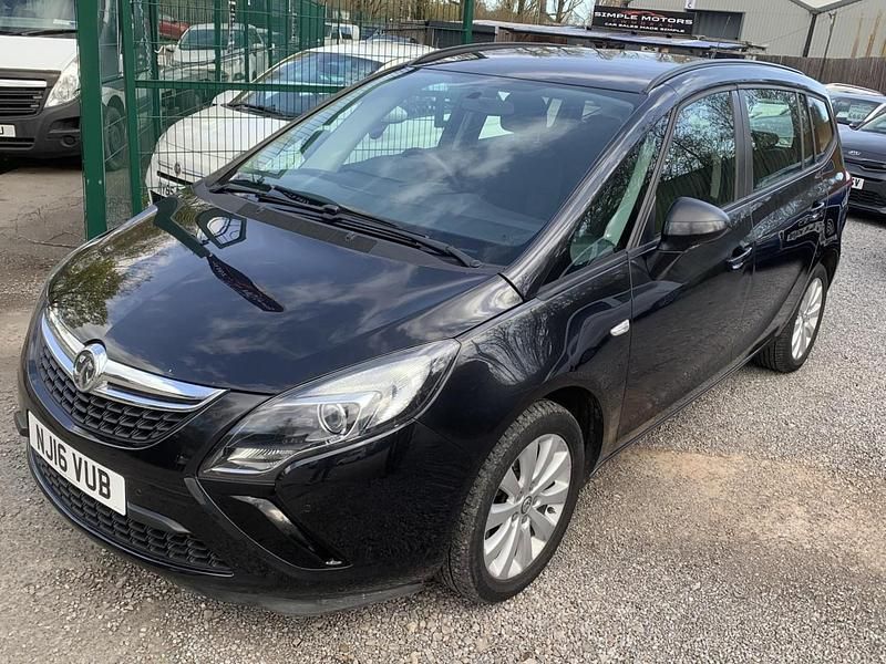 Used Vauxhall Zafira Design Edition 2016 Black MPV