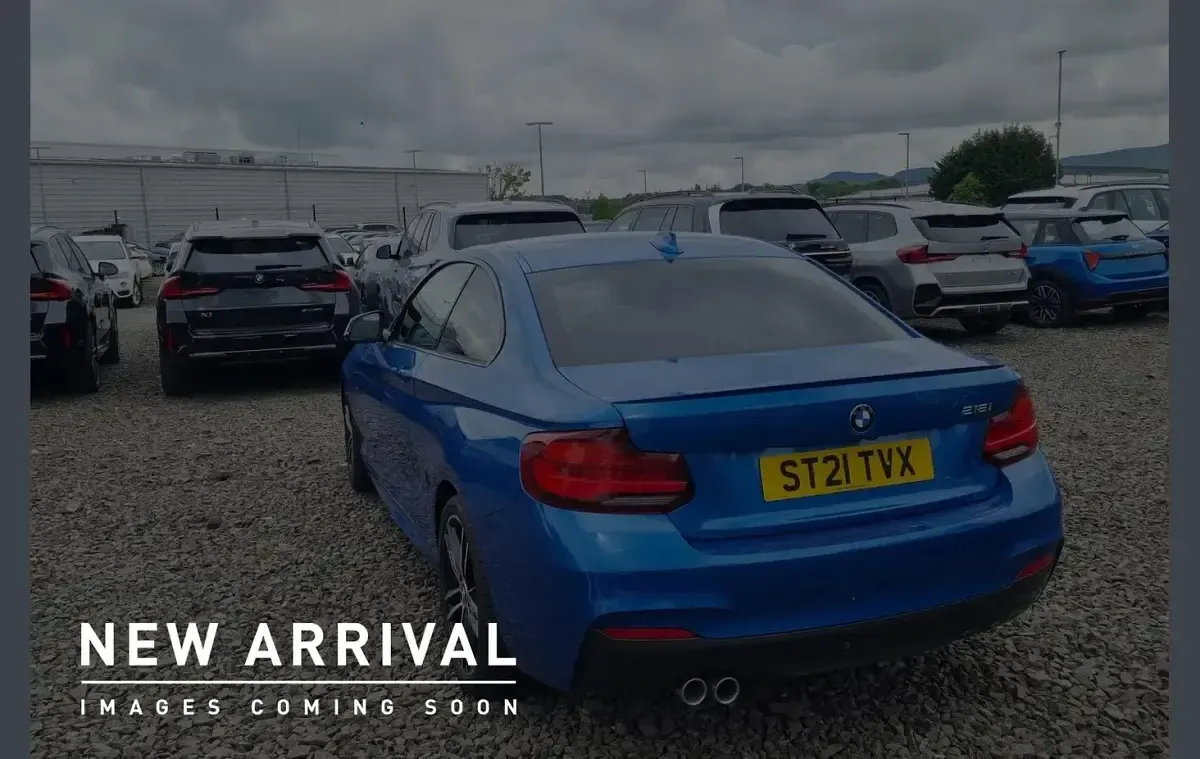 Used BMW 218 M Sport 134 HP (98 kW) 2021 Blue Coupe