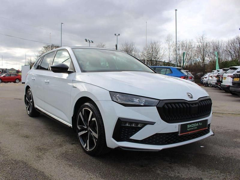 Used Skoda Scala Monte Carlo 85 HP (62 kW) 2025 White Hatchback