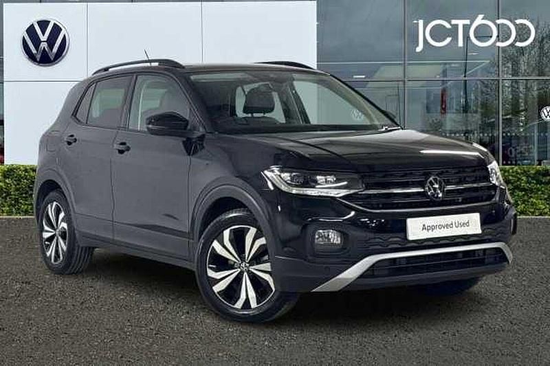Used VW T-Cross Black Edition 110 HP (80 kW) 2023 Black SUV
