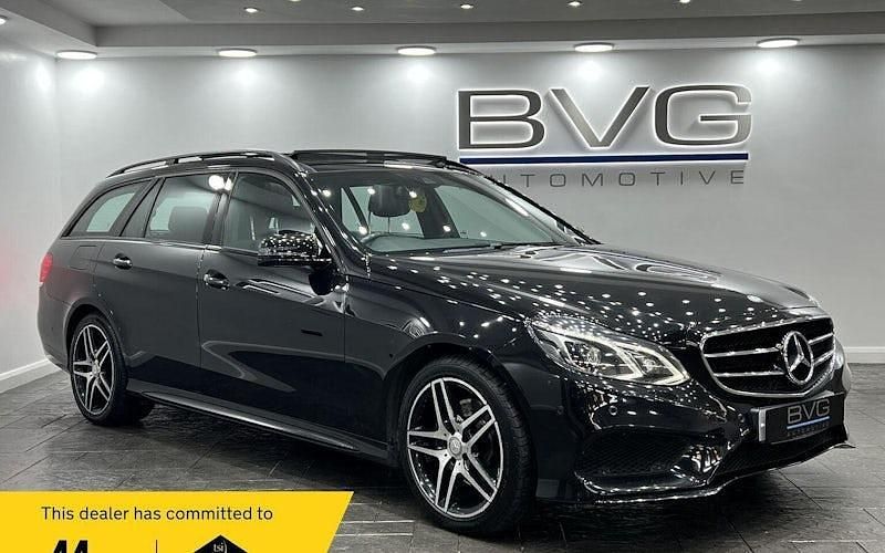 Black Used 2016 Mercedes E220 Premium Estate | £12,494 (A bit pricey) - Image 1/2