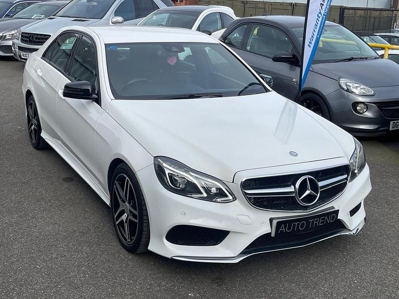 Used Mercedes E220 AMG 2016 White Sedan