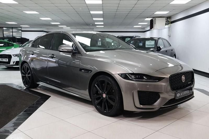 Silver Used 2020 Jaguar XE R-Dynamic Sedan | £18,949 (Expensive) - Image 1/4