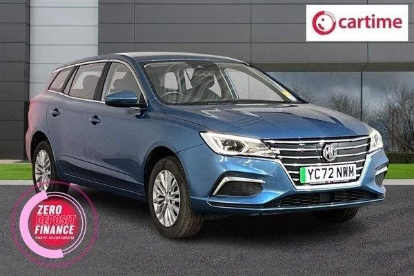 Blue Used 2022 MG MG5 EV Excite Estate | £16,079 (Expensive) - Image 1/3