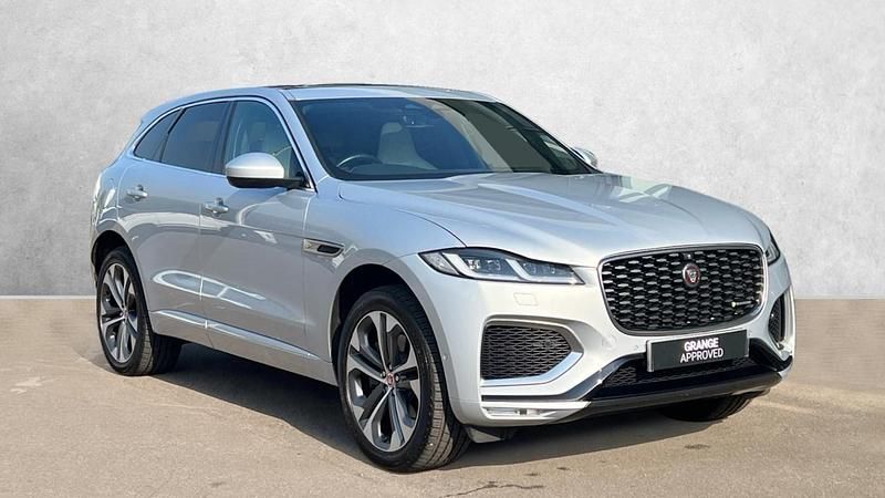 Silver Used 2021 Jaguar F-Pace R-Dynamic SUV | £34,890 (Fair price) - Image 1/4
