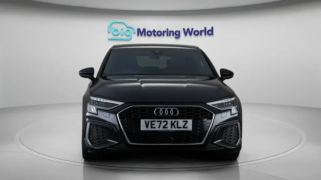 Used Audi A3 Sportback S-Line 110 HP (80 kW) 2023 Black Hatchback