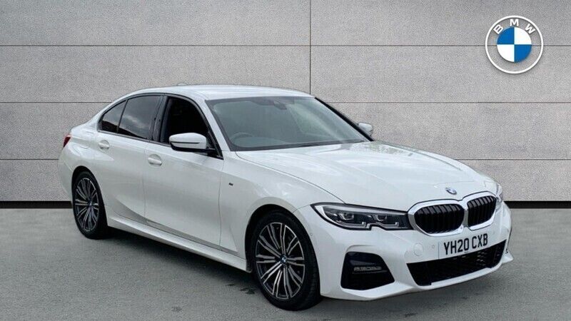 White Used 2020 BMW 320 M Sport | £20,950 (Good price) - Image 1/4