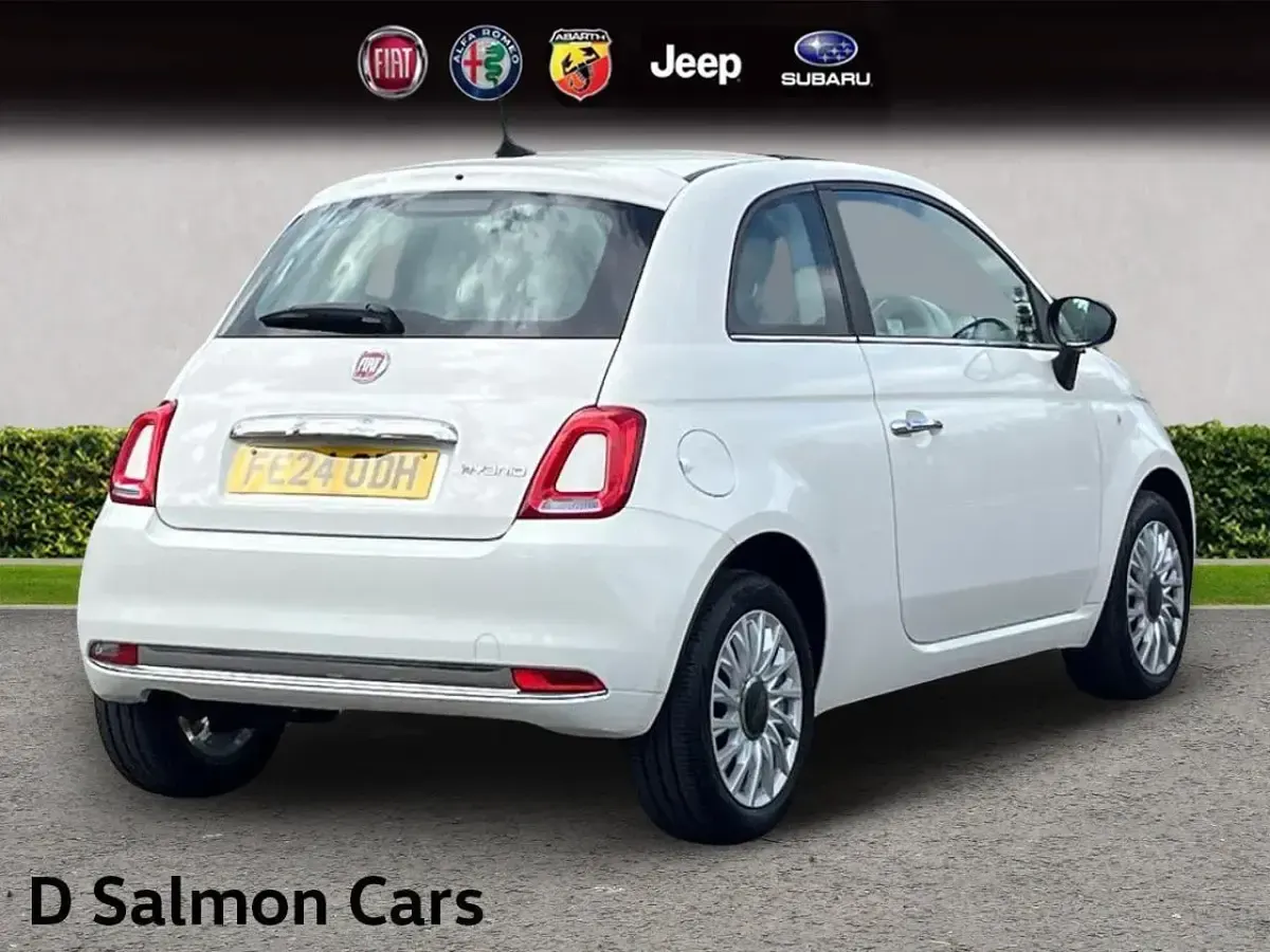 Used Fiat 500 S 70 HP (51 kW) 2024 White Hatchback