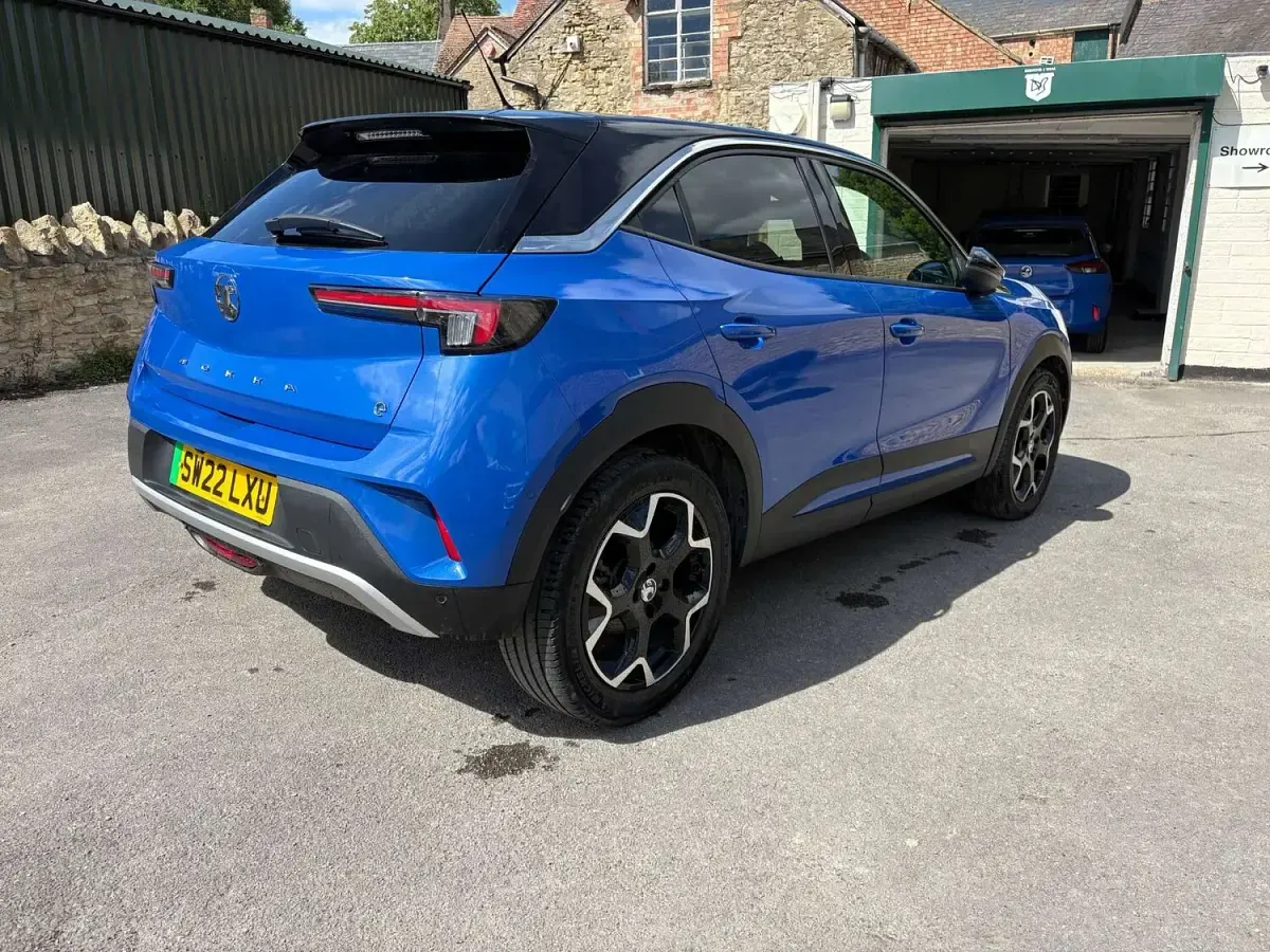 Used Vauxhall Mokka Ultimate 100 kW (136 HP) 2022 Blue SUV