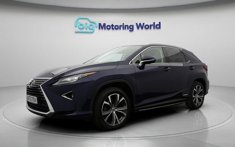 Used Lexus RX450h Luxury Line 313 HP (230 kW) 2017 Blue SUV