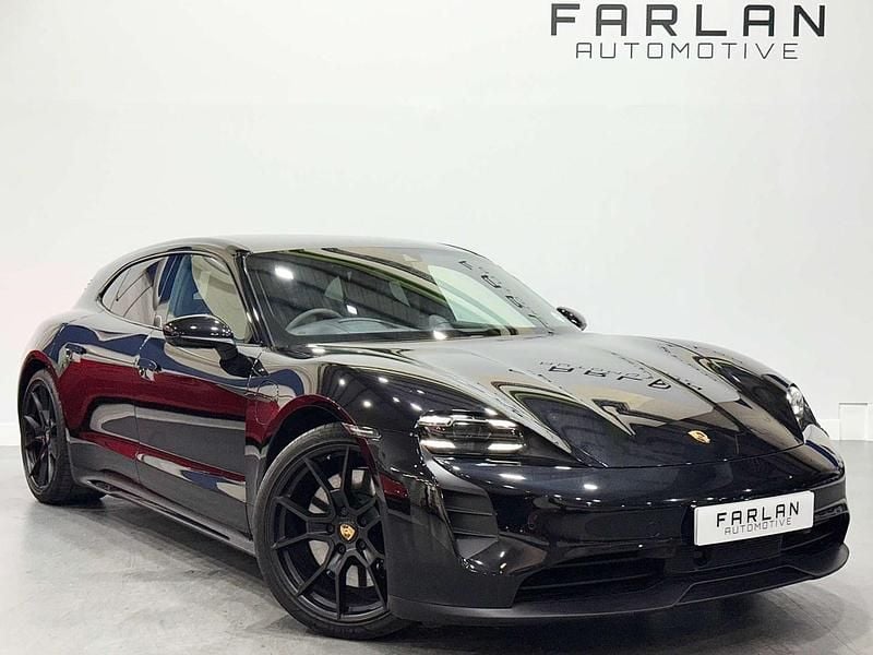 Black Used 2024 Porsche Taycan Performance Package Sedan | £73,800 (Expensive) - Image 1/4