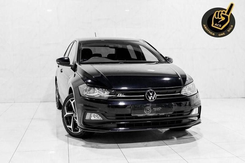 Black Used 2021 VW Polo R-line Hatchback | £16,700 (Fair price) - Image 1/4