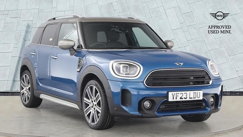 Blue Used 2023 Mini Cooper Countryman Exclusive SUV | £28,350 (Expensive) - Image 1/4