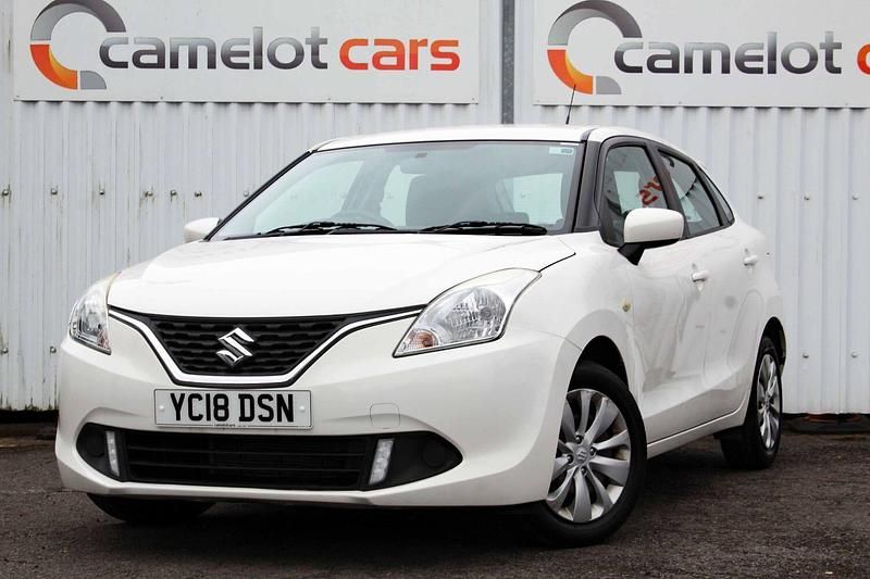 White Used 2018 Suzuki Baleno SZ3 Hatchback | £7,490 (Fair price) - Image 1/3