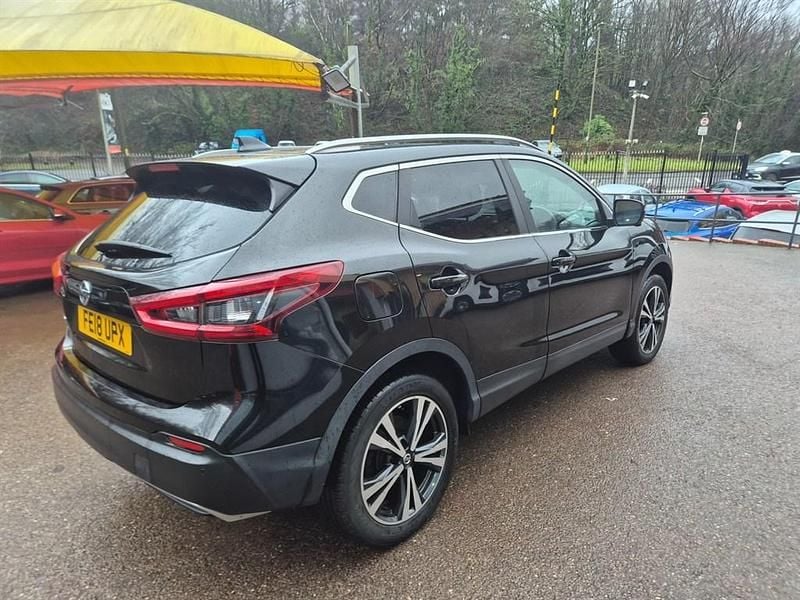 Used Nissan Qashqai N-Connecta 2018 Black SUV
