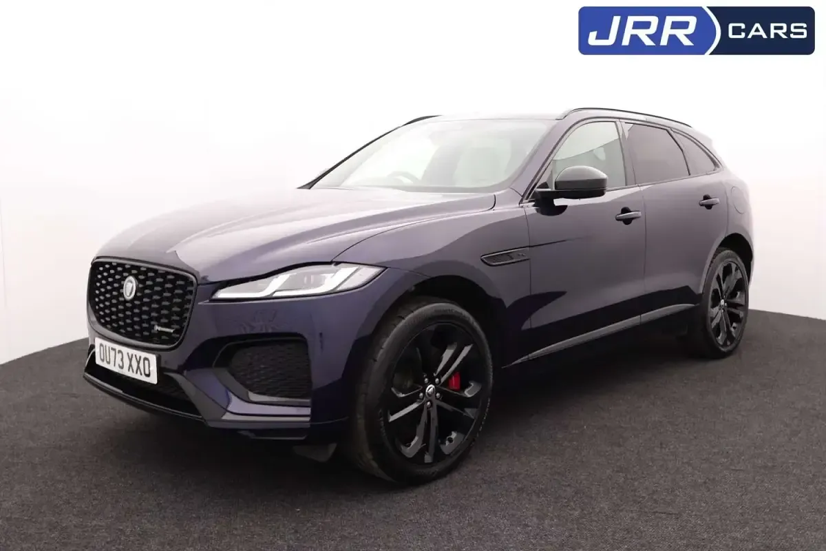 Used Jaguar F-Pace R-Dynamic 404 HP (297 kW) 2023 Blue SUV