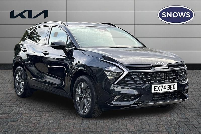 Black Used 2024 Kia Sportage GT-Line SUV | £27,554 (Super price) - Image 1/4