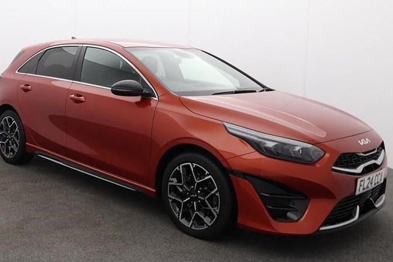 Used Kia Ceed GT-Line 2024 Orange Hatchback