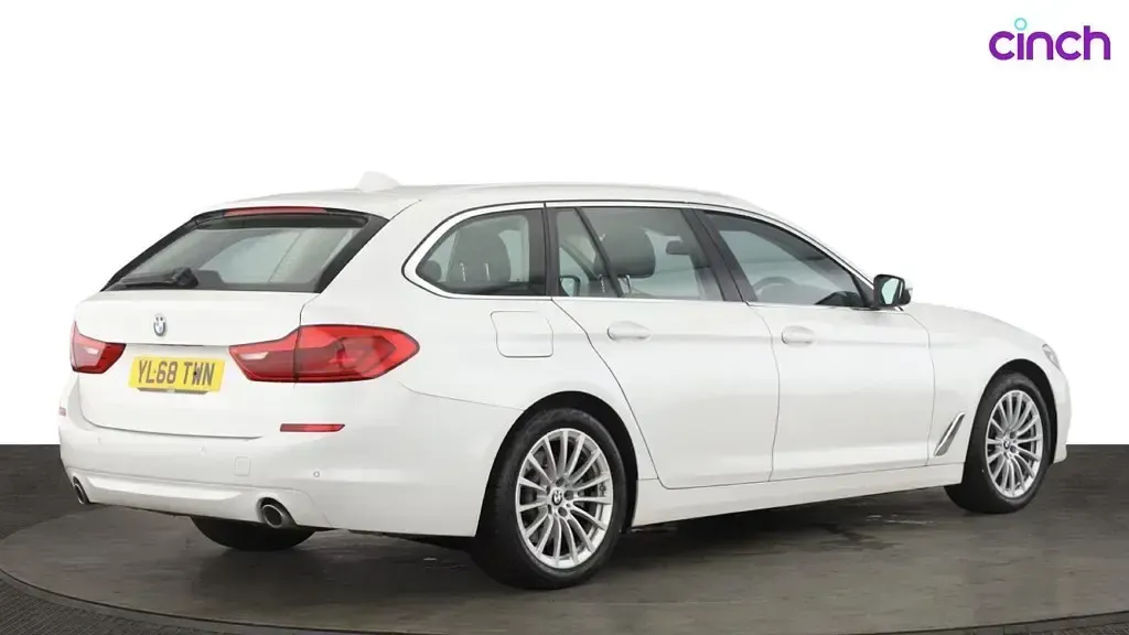 Used BMW 520 2019 White Estate