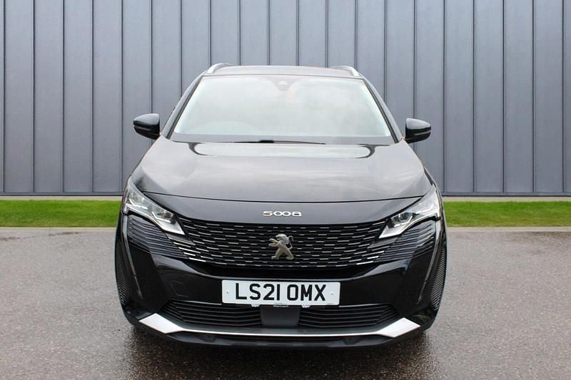 Black Used 2021 Peugeot 5008 Allure Premium MPV | £19,269 (Fair price) - Image 1/4