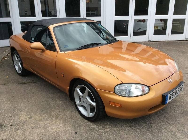 Gold Used 1998 Mazda MX5 Cabriolet | £4,990 (Good price) - Image 1/4