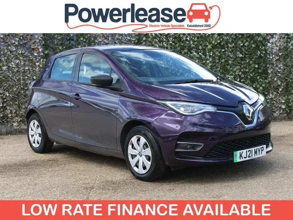 Used Renault Zoe Play 80 kW (109 HP) 2021 Mauve/purple Hatchback