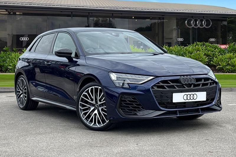 Blue New 2025 Audi S3 Black Edition Hatchback | £42,480 (Good price) - Image 1/4