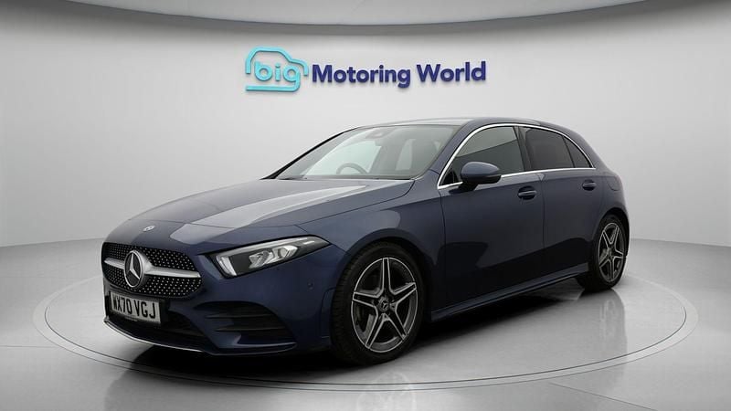 Used Mercedes A200 Executive 150 HP (110 kW) 2021 Blue Hatchback
