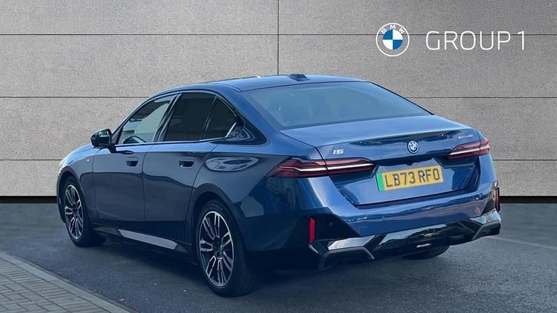 Used BMW i5 M Sport 246 kW (335 HP) 2023 Blue Sedan