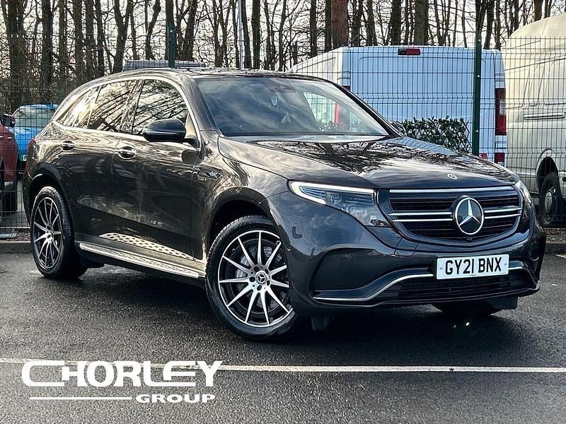 Grey Used 2021 Mercedes EQC400 AMG line SUV | £20,132 (Super price) - Image 1/4