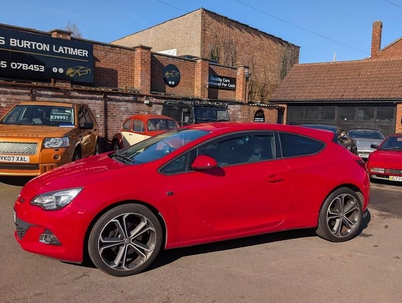 Used Vauxhall Astra GTC Edition 2014 Red Hatchback