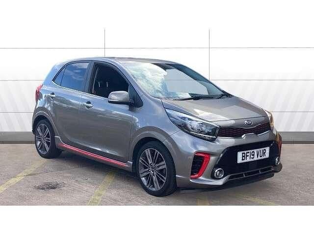Silver Used 2019 Kia Picanto GT-Line S Hatchback | £9,562 (Fair price) - Image 1/4