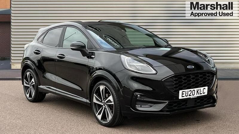 Black Used 2020 Ford Puma ST-Line X | £13,923 (Fair price) - Image 1/4