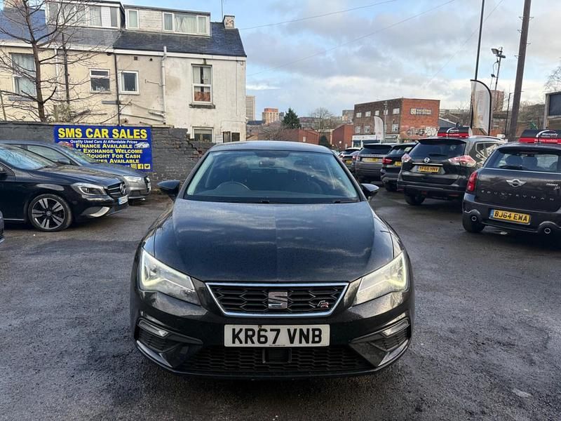 Used Seat Leon FR 150 HP (110 kW) 2017 Black Hatchback