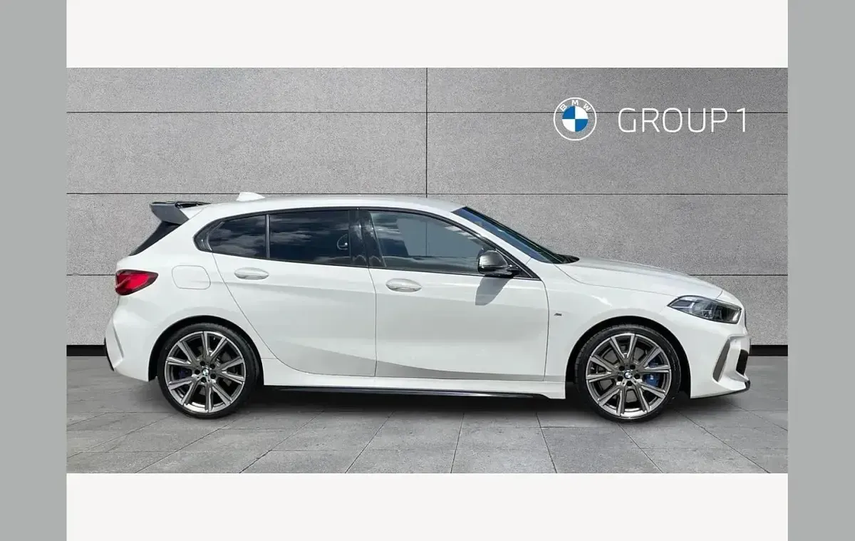 Used BMW M135 Comfort Edition 306 HP (225 kW) 2023 White Hatchback