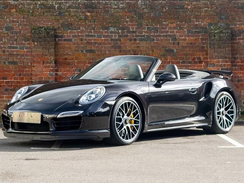 Black Used 2014 Porsche 911 Turbo S Cabriolet Cabriolet | £76,995 - Image 1/3