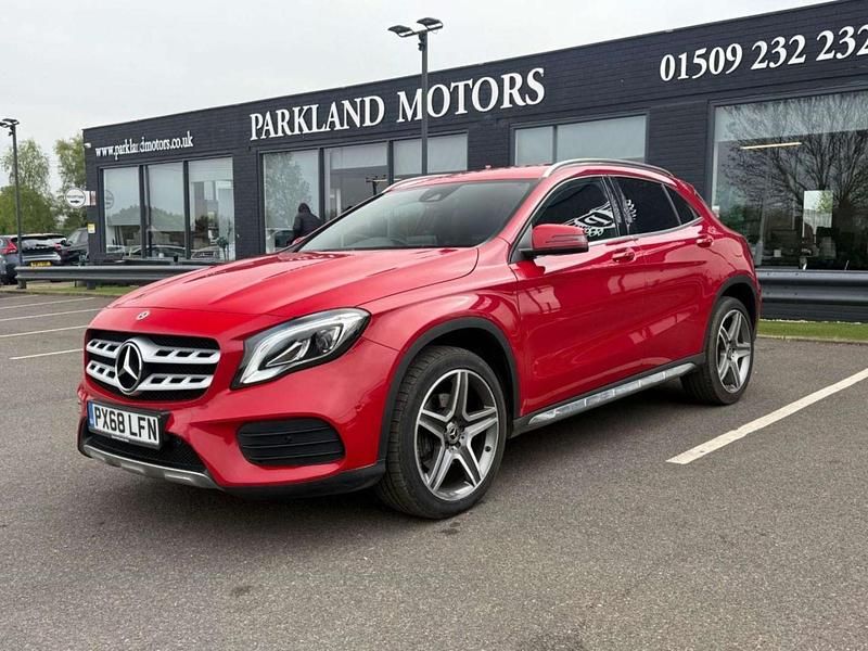 Used Mercedes GLA220 AMG line 174 HP (127 kW) 2018 Red SUV