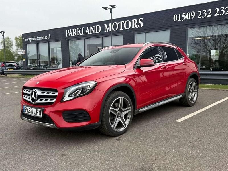 Red Used 2018 Mercedes GLA220 AMG line SUV | £9,745 (Good price) - Image 1/3