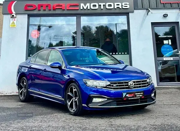Used VW Passat R-line 2020 Blue Sedan